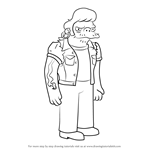 How to Draw Snake Jailbird from The Simpsons