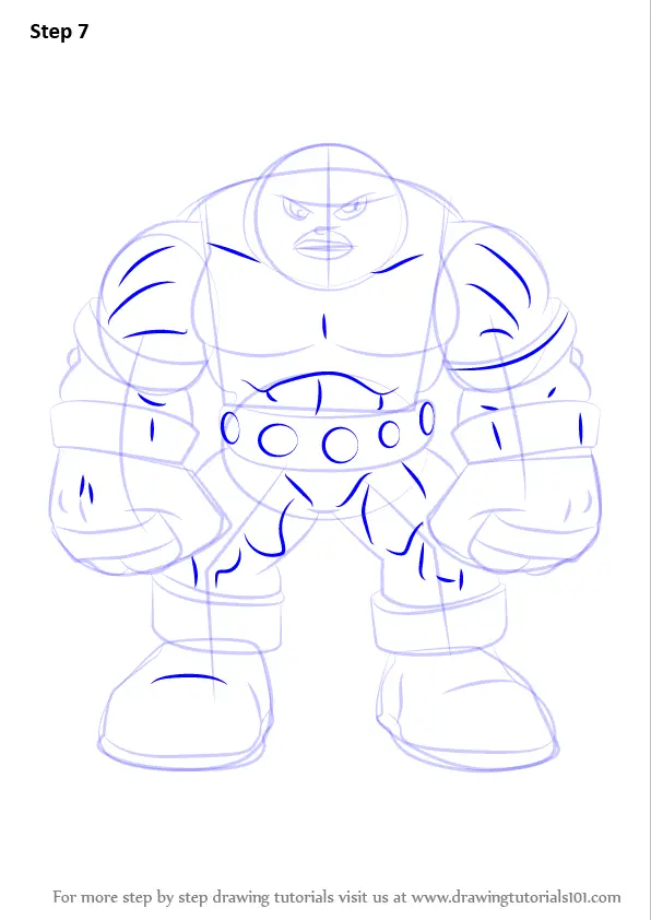 Learn How to Draw Juggernaut from The Super Hero Squad Show (The Super ...