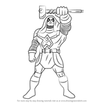 How to Draw Ronan the Accuser from The Super Hero Squad Show