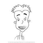 How to Draw Tyler Tucker from The Wild Thornberrys