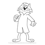How to Draw Jazz from Top Cat