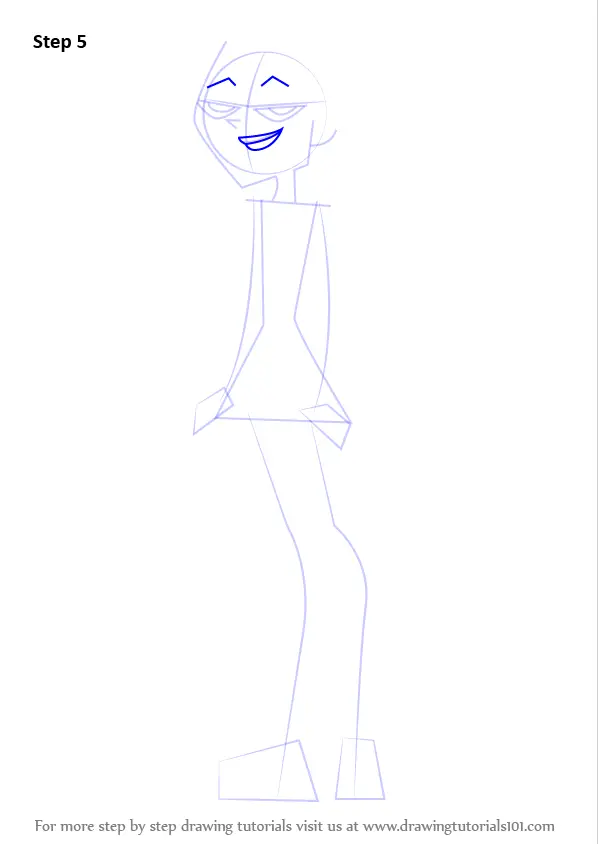 Learn How to Draw Gwen from Total Drama Island (Total Drama Island ...