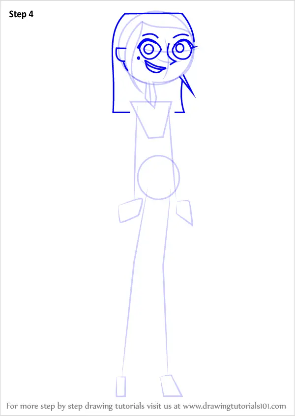 Learn How to Draw Amy from Total Drama (Total Drama) Step by Step ...