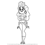 How to Draw Anne Maria from Total Drama