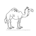 How to Draw Camel from Total Drama