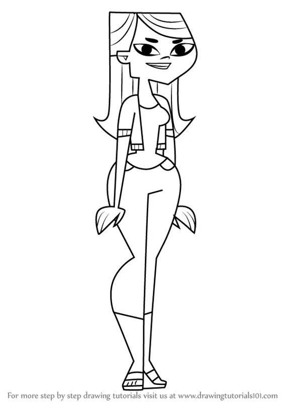 Learn How to Draw Emma from Total Drama (Total Drama) Step by Step ...