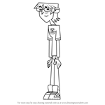 How to Draw Harold from Total Drama