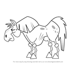 How to Draw Horse from Total Drama
