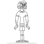 How to Draw Pete from Total Drama