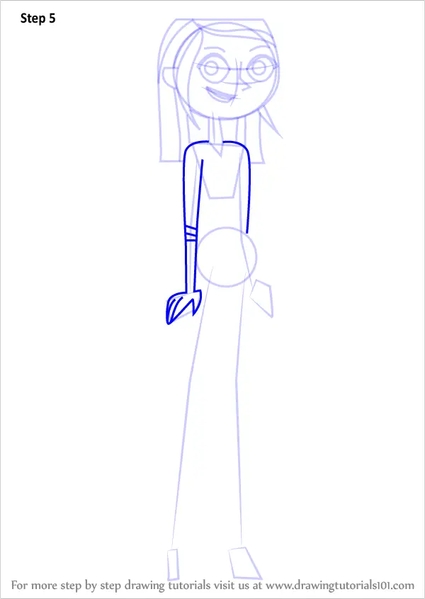 Learn How to Draw Samey from Total Drama (Total Drama) Step by Step ...