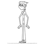 How to Draw Vito from Total Drama