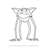 How to Draw Goblin from Trollhunters