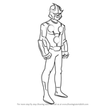 How to Draw Nova from Ultimate Spider-Man