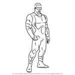 How to Draw Power Man from Ultimate Spider-Man