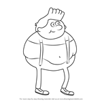 How to Draw Belly Kid from Uncle Grandpa