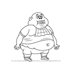 How to Draw Curly from Uncle Grandpa