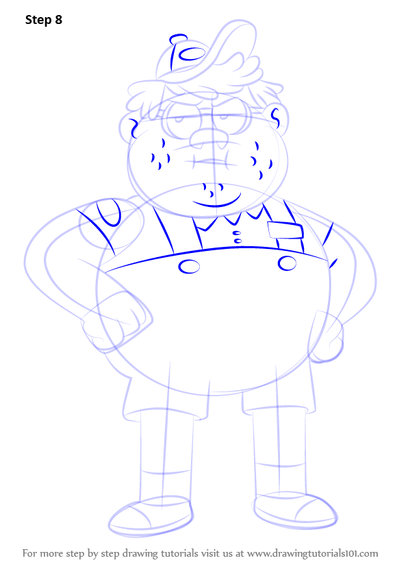 Learn How to Draw Jimmy from Uncle Grandpa (Uncle Grandpa) Step by Step