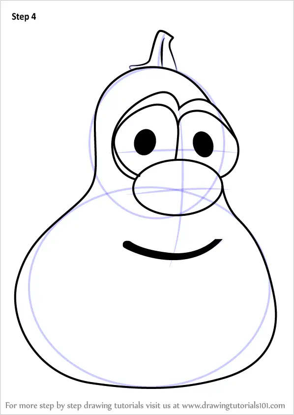 Learn How to Draw Jimmy Gourd from VeggieTales (VeggieTales) Step by