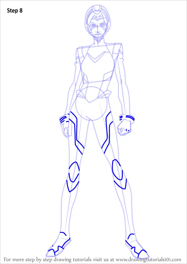 Learn How to Draw Allura with Helmet from Voltron - Legendary Defender ...