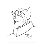 How to Draw Commander Prorok from Voltron - Legendary Defender