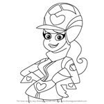 How to Draw Penelope Pitstop from Wacky Races 2017
