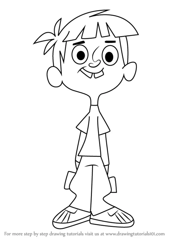 Learn How to Draw Todd from Wayside (Wayside) Step by Step : Drawing ...