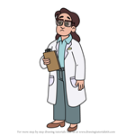 How to Draw Dr. Decker from We Bare Bears