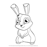 How to Draw Kiko the Bunny from Winx Club