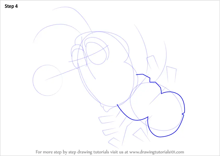 Learn How to Draw Bug from WordWorld (WordWorld) Step by Step : Drawing