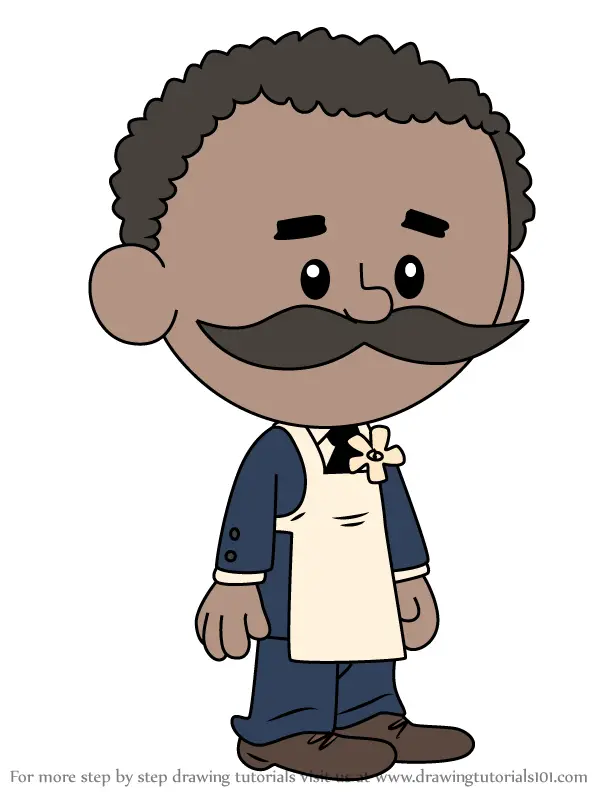Learn How to Draw Washington Carver from Xavier Riddle and the