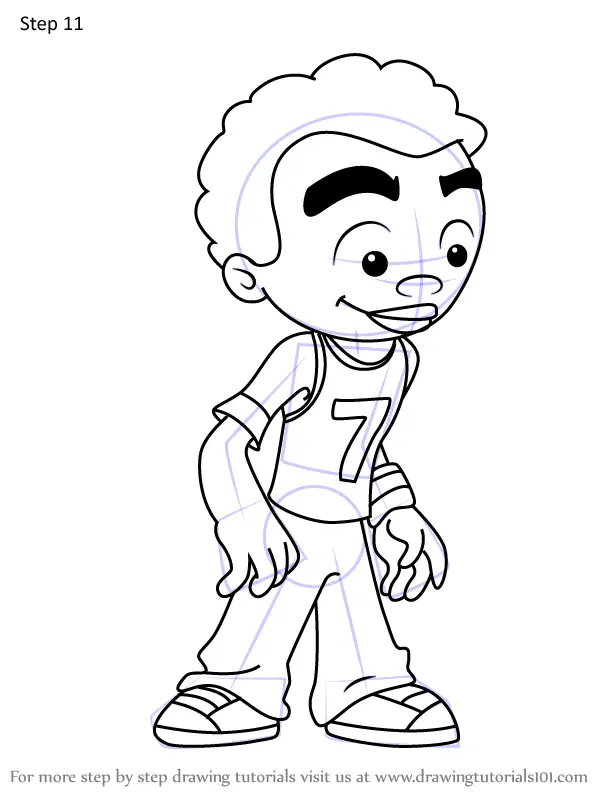 Learn How to Draw Jermaine from Xiaolin Showdown (Xiaolin Showdown ...