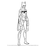 How to Draw Batgirl from Young Justice