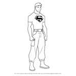 How to Draw Superboy from Young Justice