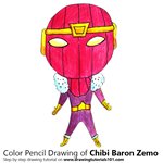 How to Draw Chibi Baron Zemo