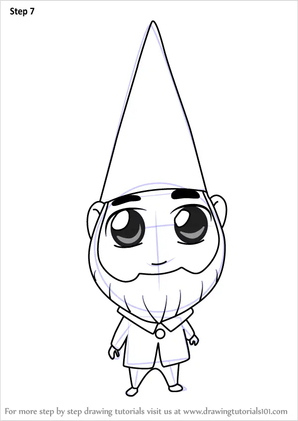 Step by Step How to Draw Chibi Benny From Gnomeo and Juliet ...