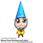 How to Draw Chibi Benny From Gnomeo and Juliet