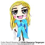 How to Draw Chibi Daenerys Targaryen