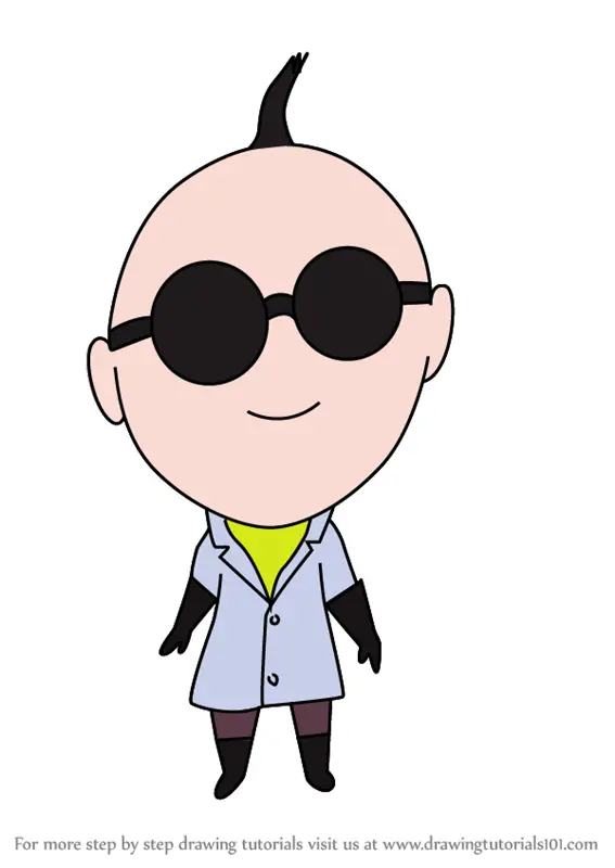 Learn How to Draw Chibi Dr. Nefario from Despicable Me (Chibi