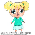 How to Draw Chibi Eleanor from Alvin and the Chipmunks