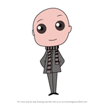 How to Draw Chibi Gru from Despicable Me