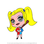 How to Draw Chibi Harley Quinn