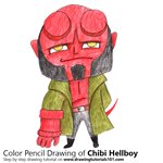 How to Draw Chibi Hellboy