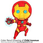 How to Draw Chibi Ironman