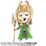 How to Draw Chibi Loki