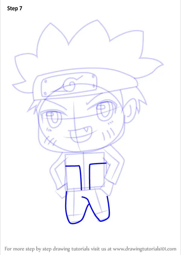 How To Draw Naruto Face | Step By Step | Storiespub
