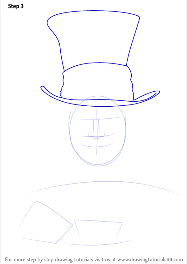 Learn How to Draw Mad Hatter (DC Comics) Step by Step Drawing Tutorials