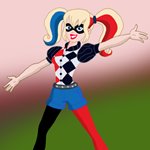 How to Draw Harley Quinn from DC Super Hero Girls