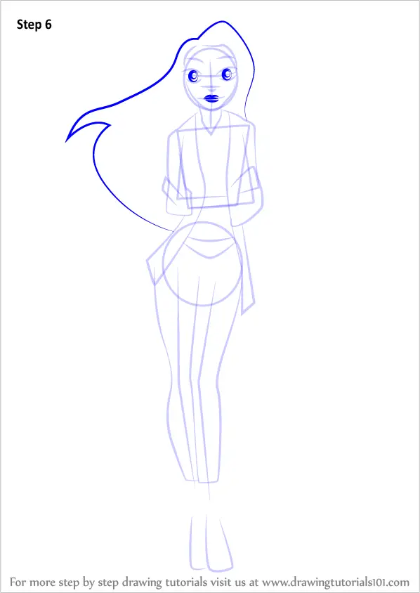 Step By Step How To Draw Miss Martian From Dc Super Hero Girls | My XXX ...