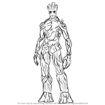 How to Draw Groot