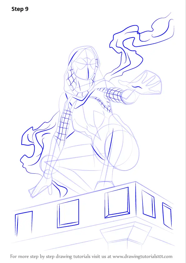 Learn How to Draw Spider-Gwen (Marvel Comics) Step by Step : Drawing